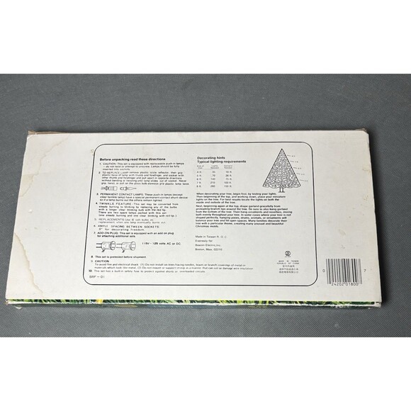 Lot Vintage Icicle Light Covers White Clear Plastic Snap On String Lights New - Picture 8 of 13